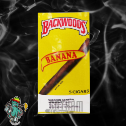 Blunt/Cigarrillo Backwoods Banana (Pack 5)