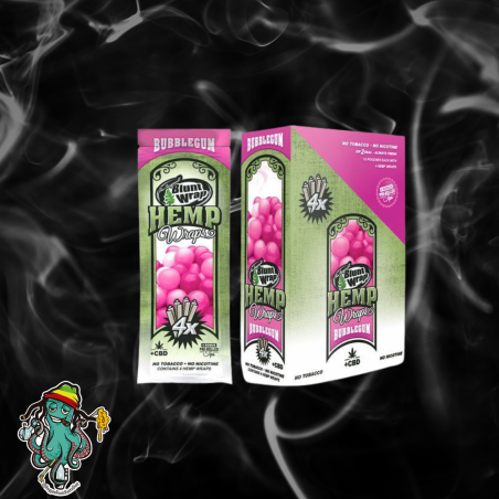 Blunt Hemp Wraps CBD Bubblegum (4 pcs)