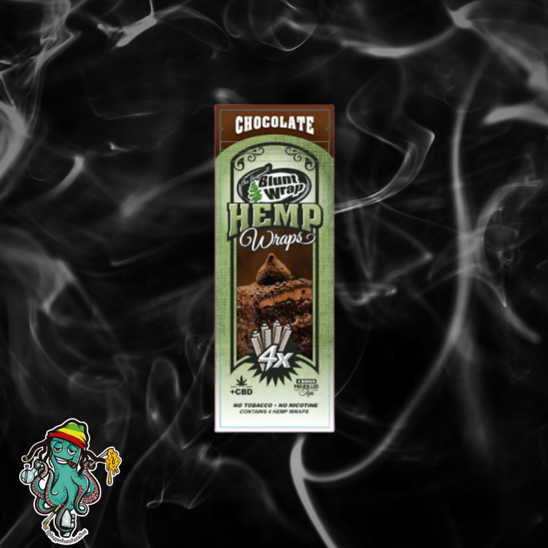 Blunt Hemp Wraps CBD Chocolate (4 pcs)