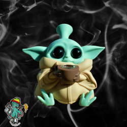 Bong de Silicon Baby Yoda